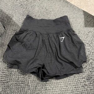 Gymshark Black Athletic Shorts for Active Comfort